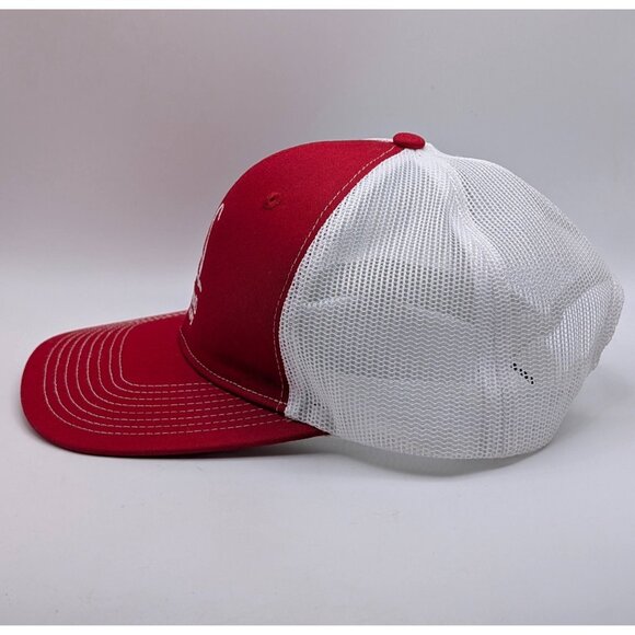 Schwan’s Company Frozen Foods Snapback Hat Red White Mesh Unisex Ice Cream - Picture 3 of 5